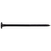 TOTALTURF 48121 9 x 0.25 in. Tite Black Ceramic Exterior Lumbertite Screws TO2671934